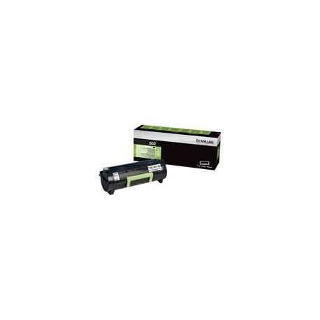Toner LEXMARK 602 toner cartridge black standard capacity 2.500 pages 1-pack ret