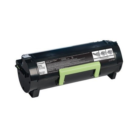 Toner LEXMARK 602H toner cartridge black high capacity 10.000 pages 1-pack retur