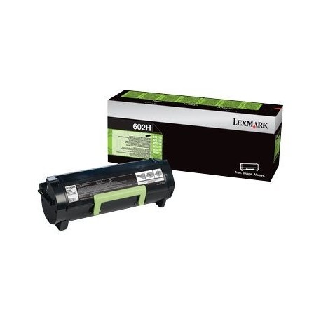 Toner LEXMARK 602HE toner cartridge black standard capacity 10.000 pages 1-pack