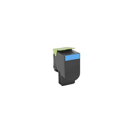 Toner LEXMARK 702XC toner cartridge cyan standard capacity 4.000 pages 1-pack re