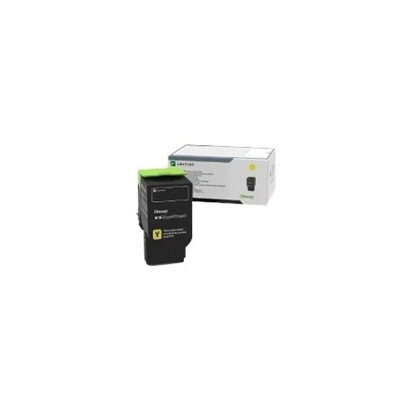 Toner LEXMARK 78C0U40 Yellow Ultra High Yield Toner Cartridge