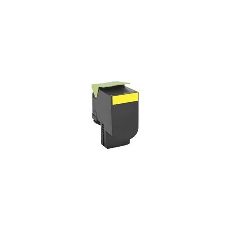 Toner LEXMARK 802HY toner cartridge yellow high capacity 3.000 pages 1-pack retu