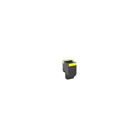 Toner LEXMARK 802SY toner cartridge yellow standard capacity 2.000 pages 1-pack