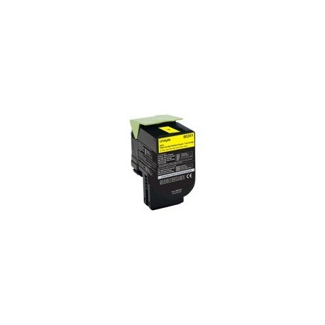 Toner LEXMARK 802XY toner cartridge yellow extra high capacity 4.000 pages 1-pac