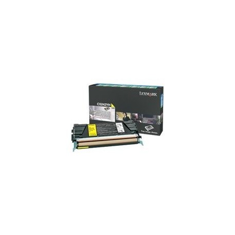 Toner LEXMARK C524 toner cartridge yellow high yield 5.000 pages 1-pack