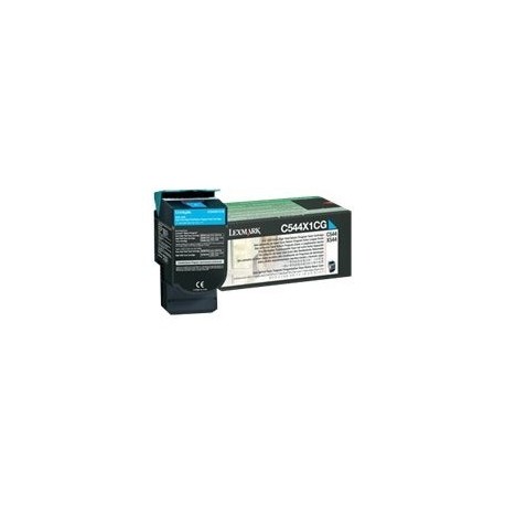 Toner LEXMARK C544 X544 toner cartridge cyan extra high capacity 4.000 pages 1-p