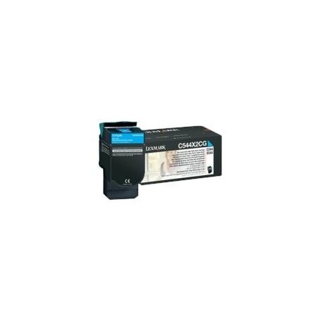 Toner LEXMARK C544 X544 toner cartridge cyan extra high yield 4.000 pages 1-pack