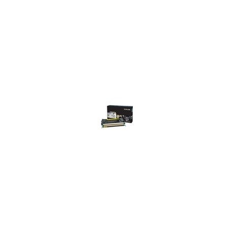 Toner LEXMARK C748 10K toner cartridge yellow high capacity 10.000 pages 1-pack
