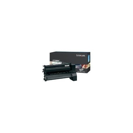 Toner LEXMARK C770 C772 toner cartridge black high yield 10.000 pages 1-pack