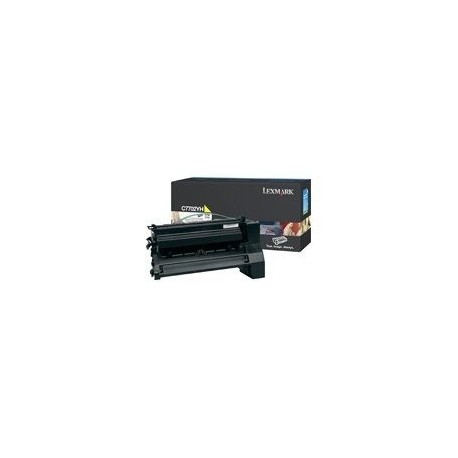 Toner LEXMARK C770 C772 toner cartridge yellow high yield 10.000 pages 1-pack