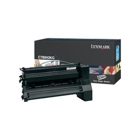 Toner LEXMARK C782 X782e toner cartridge black high yield 10.000 pages 1-pack
