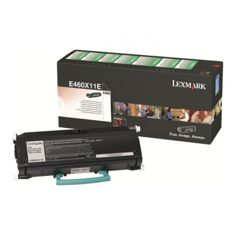 Toner LEXMARK E460 toner cartridge black extra high capacity 15.000 pages 1-pack