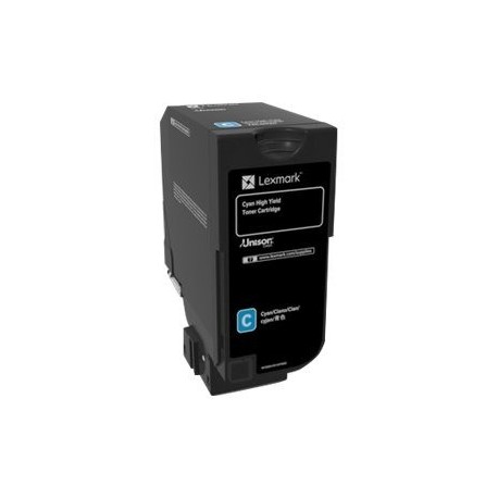 Toner LEXMARK Toner cyan 12KCS725