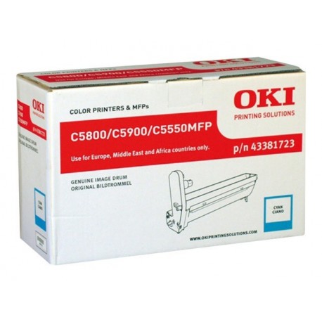 Toner OKI C5800 C5900 C5550MFP drum cyan standard capacity 20.000 pages 1-pack