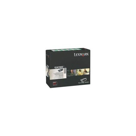 Toner LEXMARK T63X toner cartridge black high capacity 21.000 pages 1-pack retur