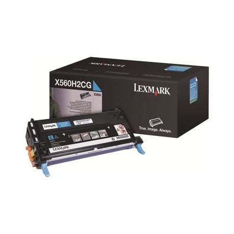 Toner LEXMARK X560 toner cartridge cyan high capacity 10.000 pages 1-pack