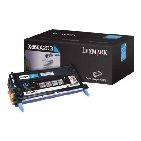 Toner LEXMARK X560 toner cartridge cyan standard capacity 4.000 pages 1-pack