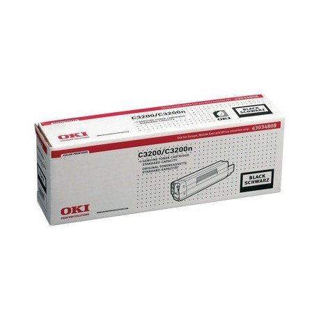Toner OKI C3200 toner cartridge black standard capacity 1.500 pages 1-pack