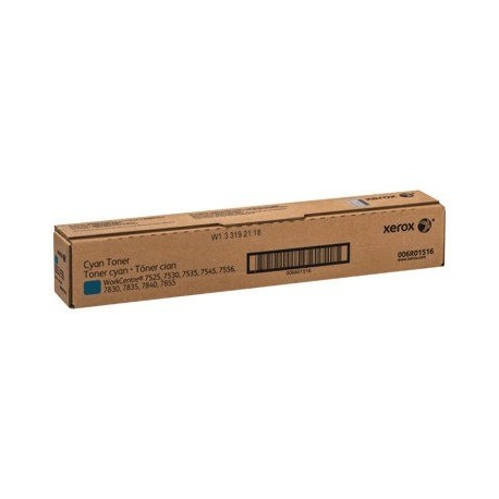Toner XEROX WorkCentre 7525/7530/7535/7545/7556 toner cyan standard capacity 15.