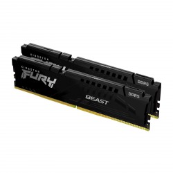 Pomnilnik DDR5 64GB (2x32GB) 5600 Kingston FURY Beast Black, KF556C40BBK2-64