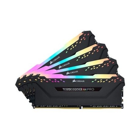 Pomnilnik DDR4 32GB (4x8GB) 3200 CORSAIR Vengeance RGB Pro Black Heat Spreader