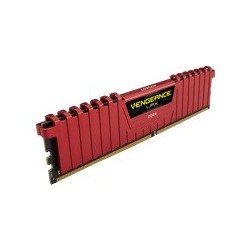 Pomnilnik DDR4 16GB (2x8GB 3000 CORSAIR Vengeance LPX Red Heatspreader