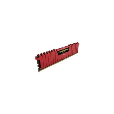 Pomnilnik DDR4 16GB (2x8GB 3000 CORSAIR Vengeance LPX Red Heatspreader