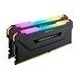 Pomnilnik DDR4 16GB (2x8GB) 3200 CORSAIR Vengeance RGB Pro Black Heat spreader