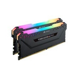 Pomnilnik DDR4 32GB (2x16GB) 2666 CORSAIR Vengeance RGB Pro Black Heat spreader
