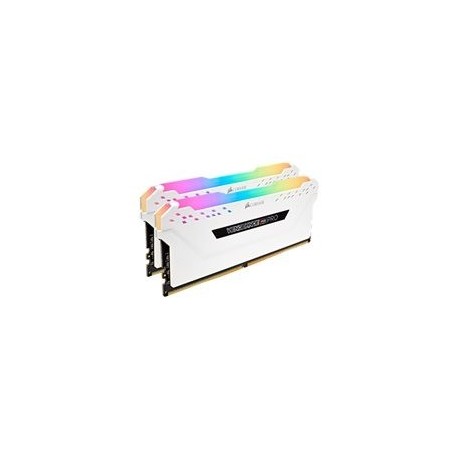 Pomnilnik DDR4 32GB (2x16GB) 2666 CORSAIR Vengeance RGB PRO White Heat spreader