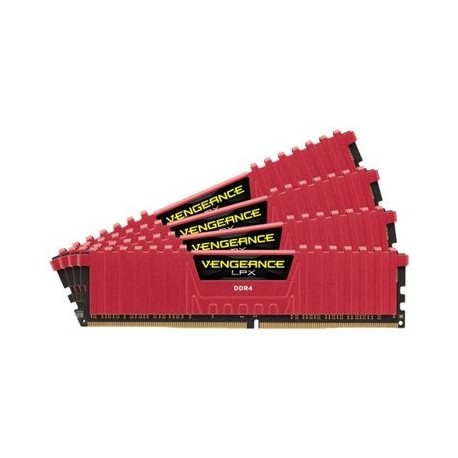 Pomnilnik DDR4 64GB (4x16GB) 2133 CORSAIR Vengeance LPX Black Heat Spreader