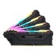 Pomnilnik DDR4 64GB (4x16GB) 3200 CORSAIR Vengeance RGB Pro Black Heat spreader