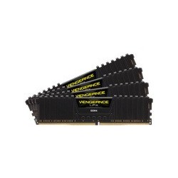 Pomnilnik DDR4 32GB (4x8GB) 2666 CORSAIR Vengeance LPX Black Heat spreader