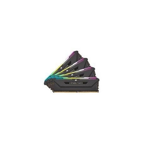 Pomnilnik DDR4 128GB (4x32GB) 3200 CORSAIR VENGEANCE RGB PRO SL Black