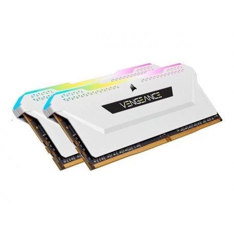 Pomnilnik DDR4 16GB (2x8GB) 3600 CORSAIR VENGEANCE RGB PRO SL White