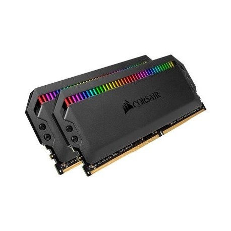 Pomnilnik DDR4 32GB (2x16GB) 3200 CORSAIR PLATINUM RGB Black Heatspreader