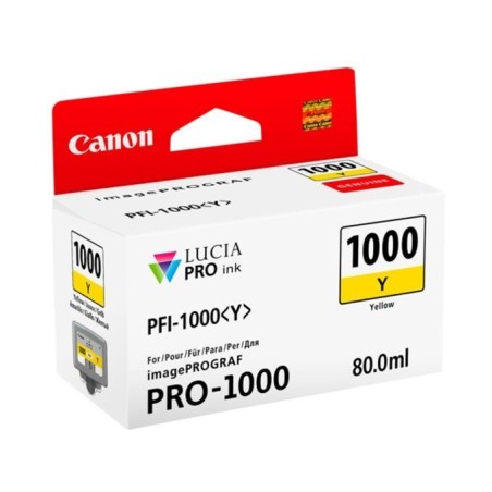 Črnilo CANON Ink Cartidge PFI-1000 Y