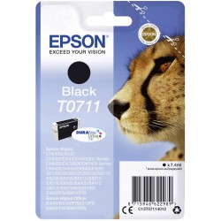 Črnilo EPSON Singlepack Black T0711 DURABrite Ultra Ink