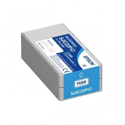 Črnilo EPSON SJIC22P(C): Ink cartridge for ColorWorks C3500 (Cyan)