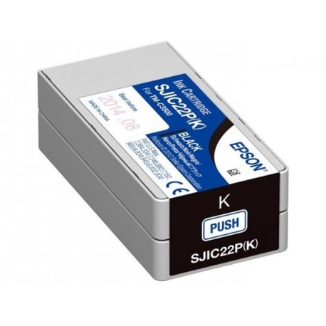 Črnilo EPSON SJIC22P(K): Ink cartridge for ColorWorks C3500 (Black)