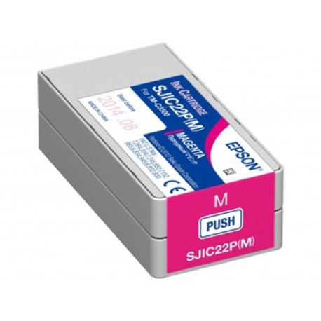 Črnilo EPSON SJIC22P(M): Ink cartridge for ColorWorks C3500 (Magenta)