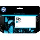 Črnilo HP 745 Ink Cartridge Cyan 130 ml