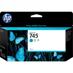 Črnilo HP 745 Ink Cartridge Cyan 130 ml