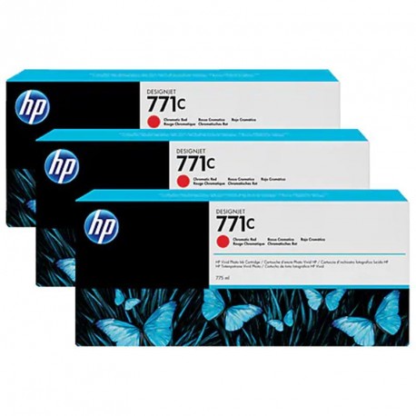 Črnilo HP 771C original ink cartridge chromatic red standard capacity 3 x 775ml