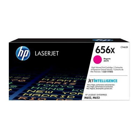 Toner HP 656X Original LaserJet Toner Cartridge Magenta High Yield