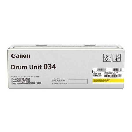 Toner CANON Drum 034 Y