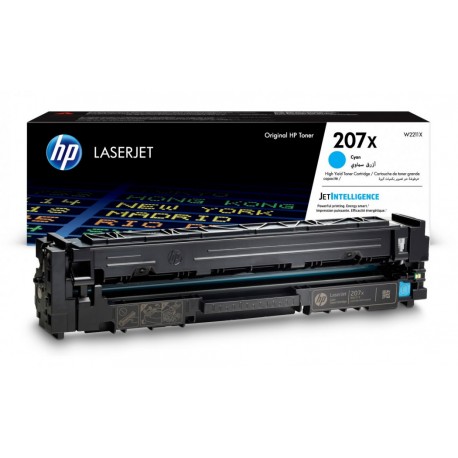 Toner HP 207X Cyan LaserJet Toner Cartridge