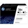 Toner HP 26X Original LaserJet Toner Cartridges Black High Yield (2-pack)