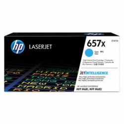 Toner HP 657X LaserJet Original Toner Cartridge Cyan High Yield