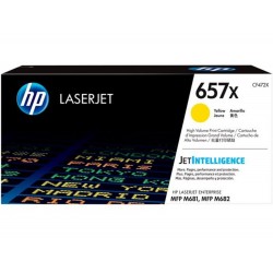 Toner HP 657X LaserJet Original Toner Cartridge Yellow High Yield